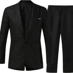 mens 3 piece suit slim fit wedding dinner elegant tuxedo suits mens casual solid jacket jacket vest pants for business party