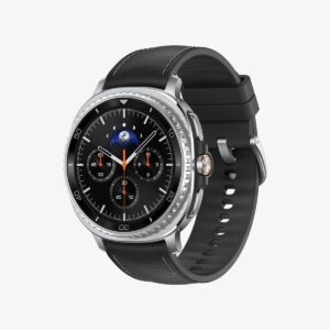 Samsung Galaxy Watch8 Classic 46mm, Bluetooth, Hybrid Strap, Smartwatch with Rotating Bezel Design, 3 Years + 1 Year Warranty, Black