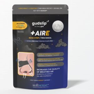 Gudslip® Nasal Strips - 30+6 Day Supply to Improve Nasal Breathing, Reduce Snoring and Relieve Congestion - Comfortable and Effective for Restful Sleep