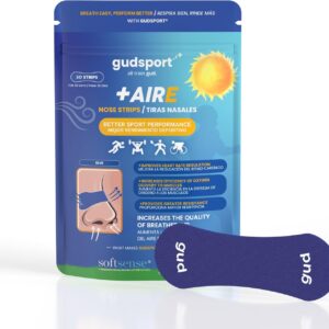 gudslip ZZZ Gudsport Nose Strips - Gudslip - Improves Breathing During Sports - Increased Airflow and Sweat Protection