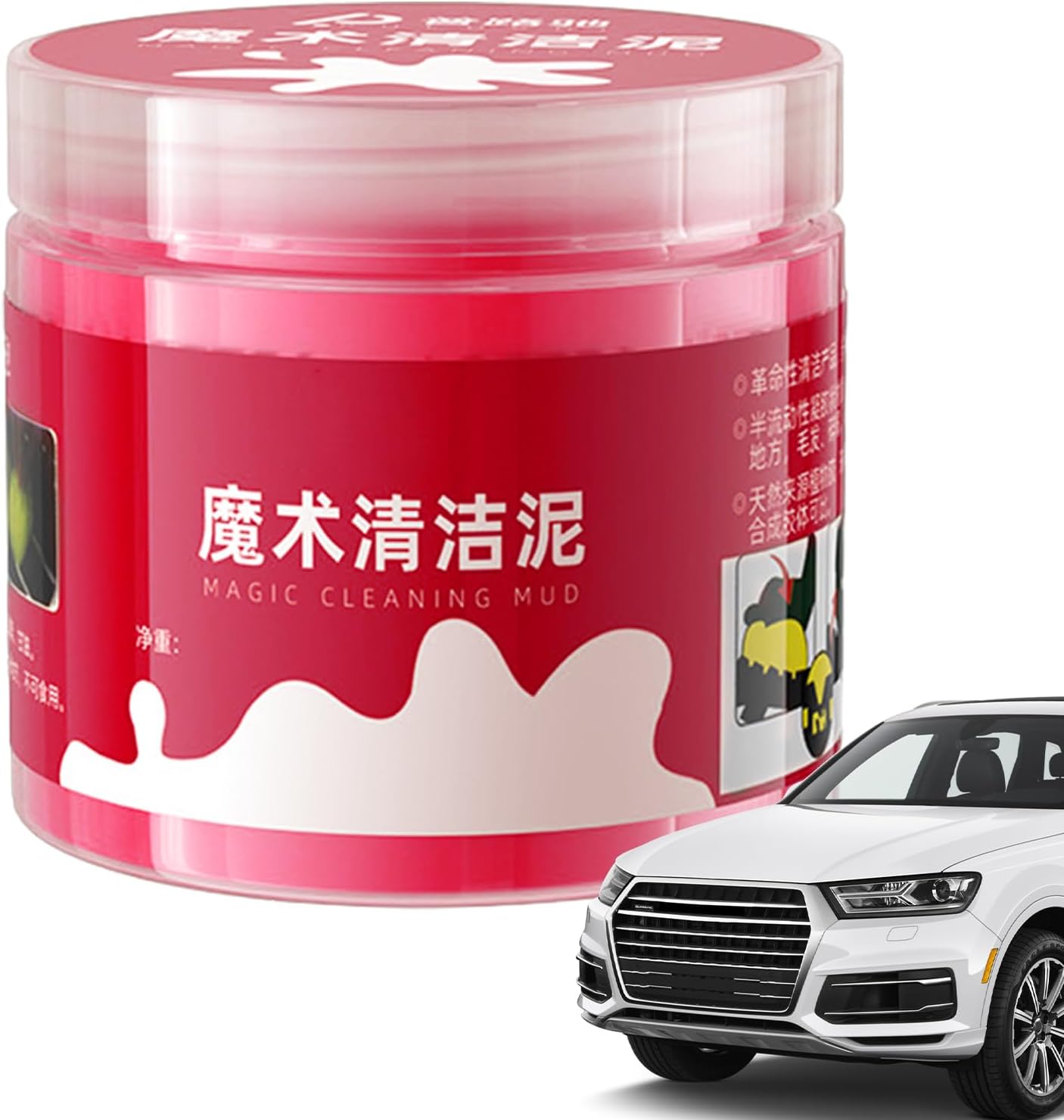 Pasta de limpieza, masilla de limpieza de interiores de automóviles | Gel de limpieza para el hogar para computadora multifuncional - Limpiador de ranuras para automóviles para polvo automotriz, toma - Imagen 6