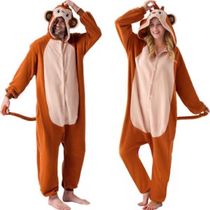 Spooktacular Creations Unisex Adult Plush Onesie Onesie Costume Onesie Pajamas